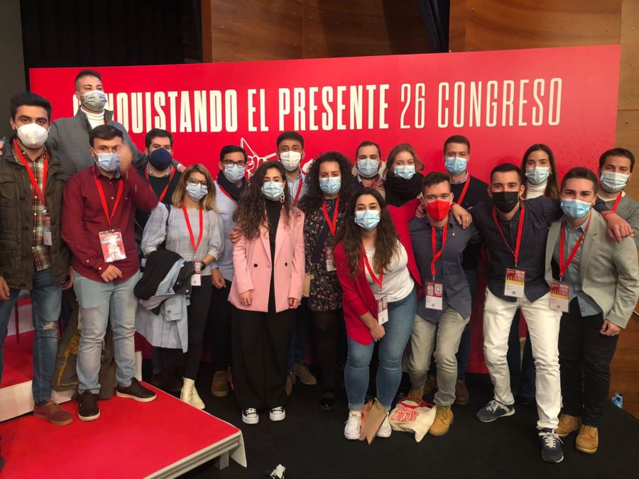 La secretaria general de Juventudes Socialistas de León Laura Busto entra en la Comisión Ejecutiva Federal de Juventudes Socialistas de España