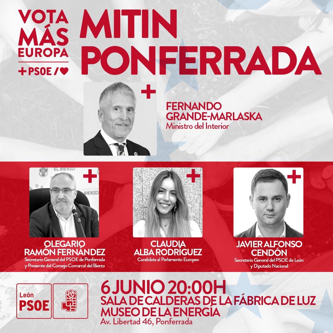 Mitin en Ponferrada