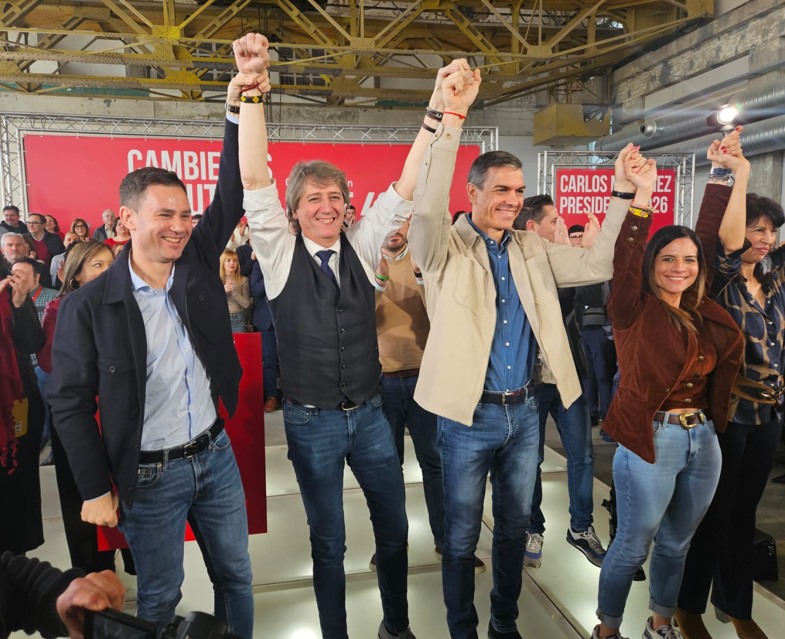 Ponferrada muestra un respaldo masivo al proyecto de cambio del PSOE para Castilla y León